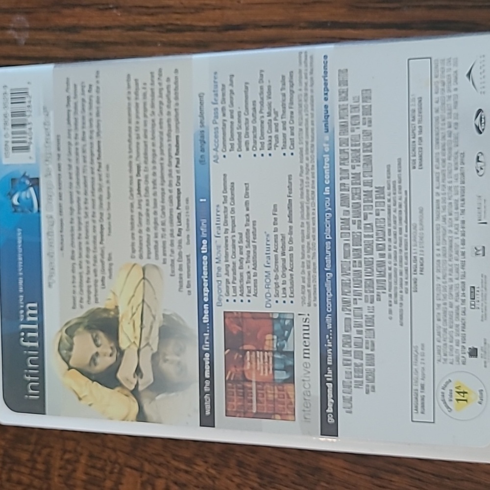 BLOW DVD - Picture 2 of 2
